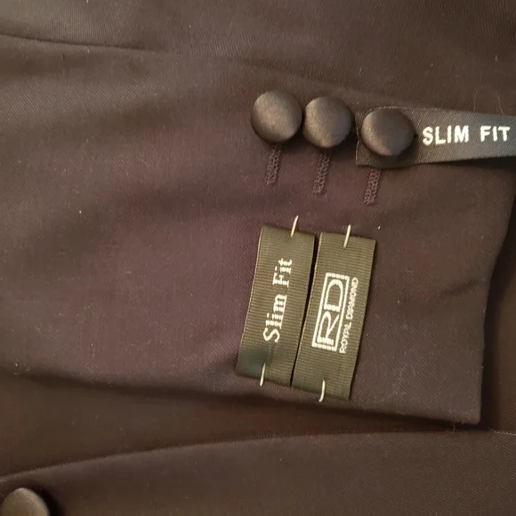 Diamond Supply Co. Classic Black Suit With Vest.